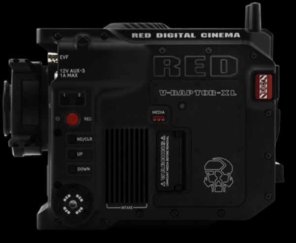 Готовится к анонсу новая кинокамера RED V-Raptor XL
