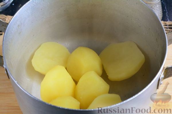 Картофельные зразы с яйцом и зелёным луком