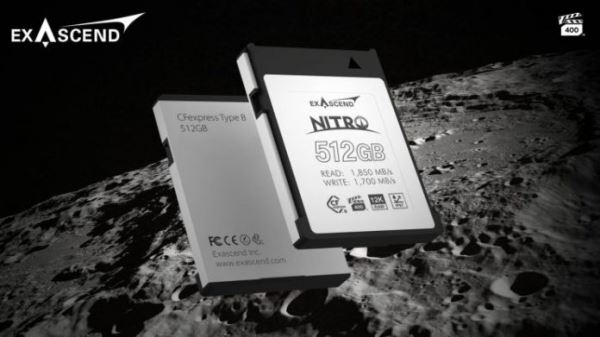 Представлена карта-памяти Exascend Nitro CFexpress 512GB c сертификатом VPG400