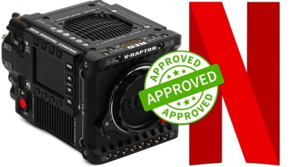 Кинокамера RED V-Raptor 8K VV одобрена Netflix