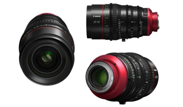 Представлены кинообъективы Canon CN-E 20-50mm T2.4 и CN-E 45-135mm T2.4 LF/FP